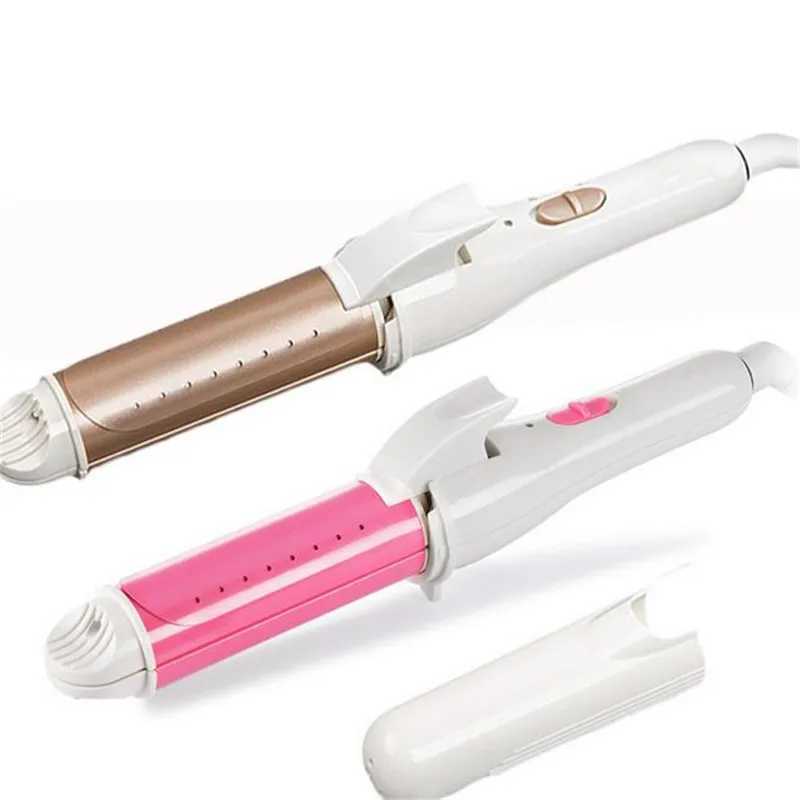 Multifunction 2 In 1 Electric Hair Curling Iron Hair Curler Straightener With Dust Cover Portable Home Hair Care Styling Tool 4# W241214