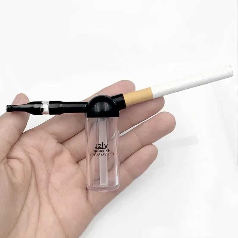 New mini pipe smoking accessories portable water filter glass hookah tube hookah bowl hookah W241214