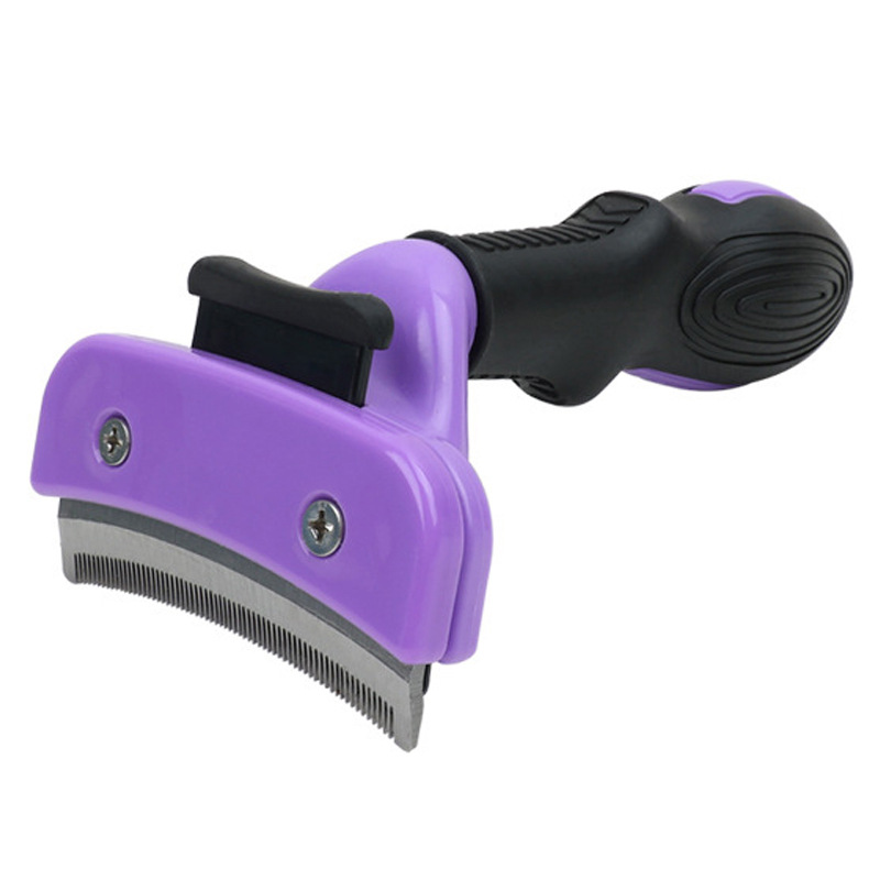 Pet automatic Hair removal comb Cat hair float knife Cat dog comb Beauty supplies knot scraper