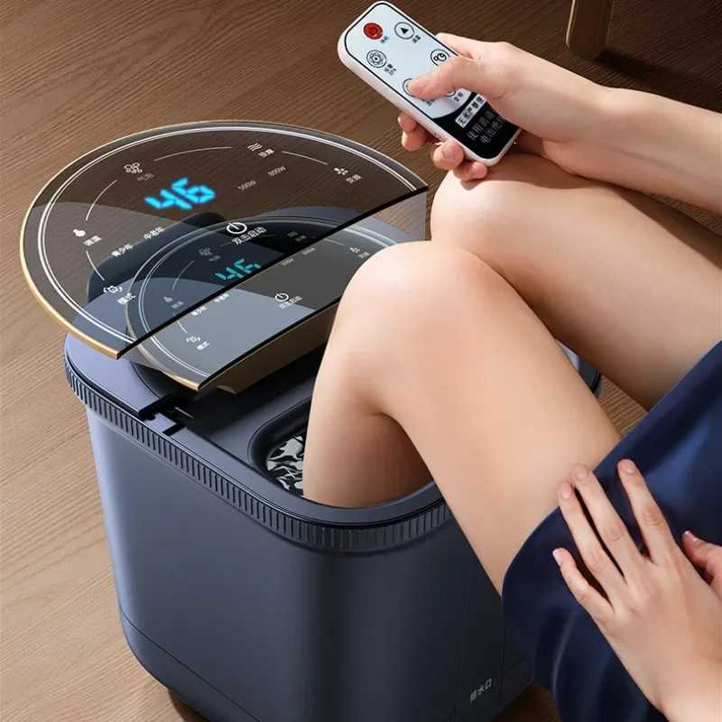 Other Home Appliances Automatic Electric Massage Footbath Machine Constant Temperature Heated Foot Massage Bath Ozone Sterilization Bath Foot S2412132