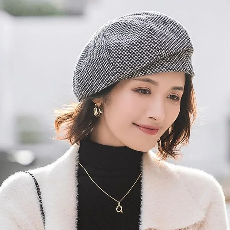 Cotton Women Berets… - image