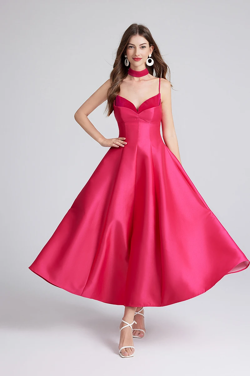 Casual Dresse Summer Holiday Prom Wedding Dress Women Sexy Backless Chest Pad Wrap Corset A Line Pleated Midi Long Dresses Ha