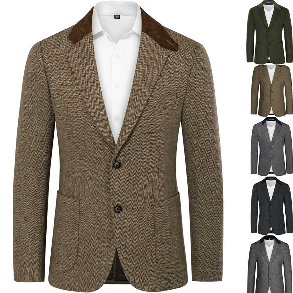 New Fashion Wedding Tuxedos Men Suit Separates Notched Lapel Jacket Two Button Custom Made Pockets Bridegroom Formal Prom Party Tailored Handsome