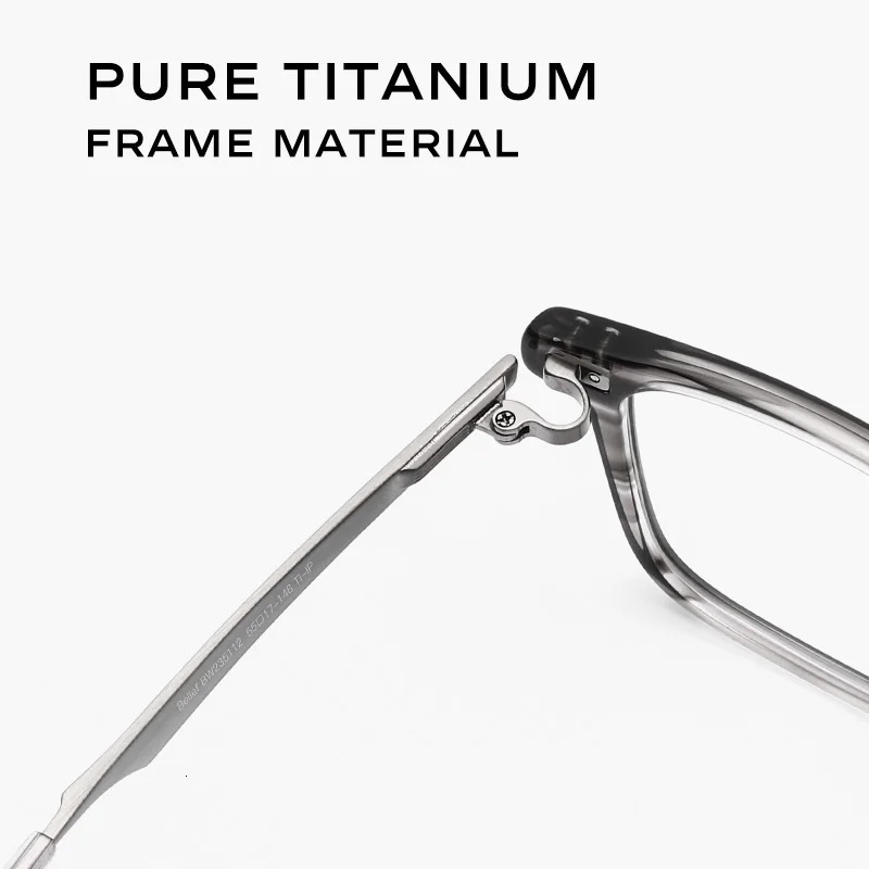 Benywoods n Acetate Fashion Style Mens Glasses Frame Pure Eyeglasses UV400 Original Spectacles J235112 241213