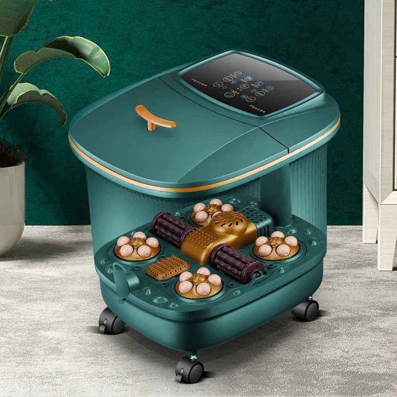 Other Home Appliances Automatic Heating Foot Bath Tub With Massage Deep Foot Soaking Basin For Home Use Constant Temperature Electric Foot Warmer S241