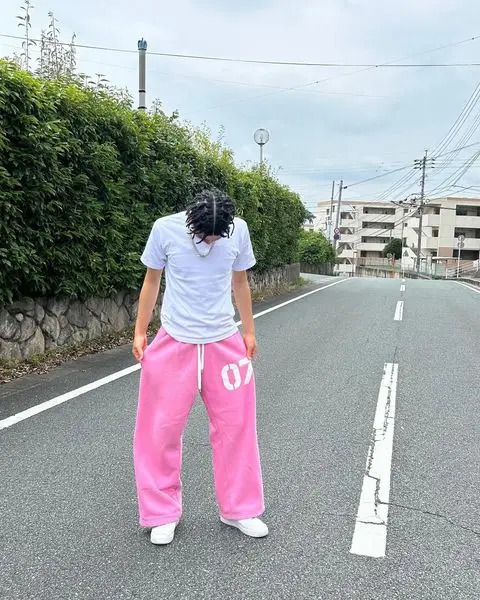 Streetwear Y2K Casual Baggy Sweatpants Drawstring Sports Pants Zipper Cardigan Fashion Digital Print Hooded Men Women Street Set 241214