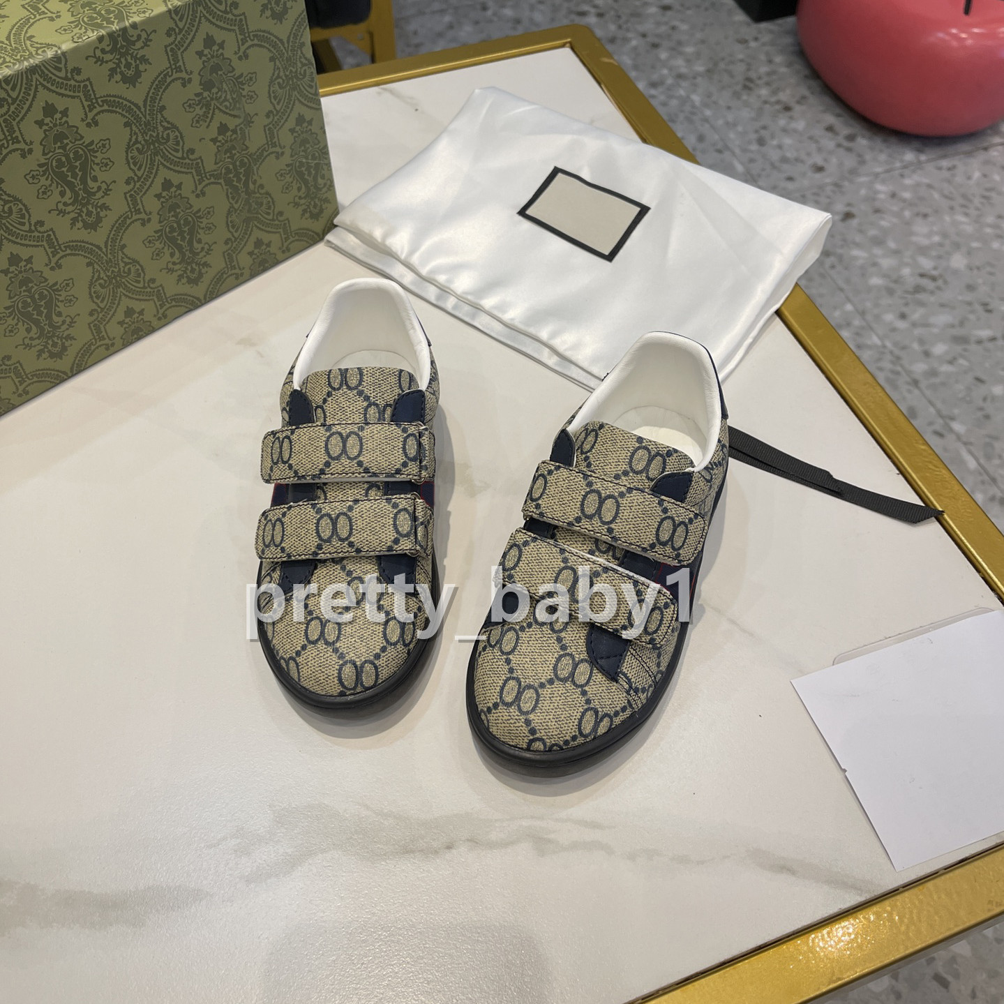 Kids Sneakers Classic Fashion Design for Boys Leather and Canvas Shoes Girls board Shoes Toddler Children Casual Shoes