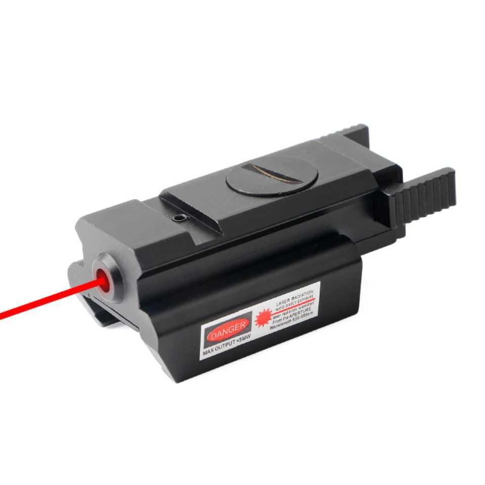 Red Dot Laser Sight Tactical 20mm Standard Picatinny Weaver Rail ic Black Sty For Pistol Handgun Gun RifXJ241214