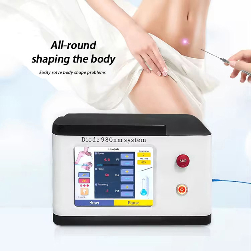 High Quality 980Nm Laser Plastic Liposuction Surgery Laser Fiber For Lipolysis Fat Reduction Diode Laser Endolift Liposuction Machine