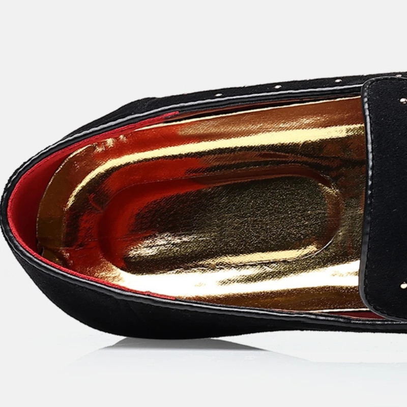 y Men Dress Shoes Suede Casual Elegant Comfortable Loafers ner Business Leather for Zapatos Hombre 241214