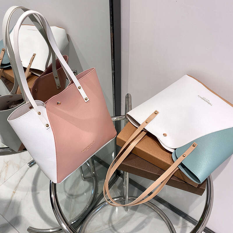 Fashionable Tote Handbags, Foreign Trade Women's Shopping Bags, Trendy And Versatile Mommy Bags