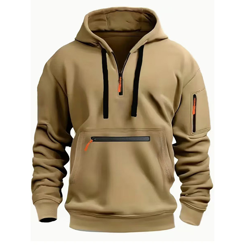 New High Quality Solid Color Hoodies Sweatshirts Loose Fashion Oversized Street Hip Hop Sweatshirt Pullover Hot Sale Fall Spring Sweatshirt Long Sleev