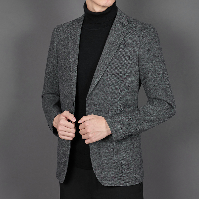 V1214New solid color suits for men business casual menswear middle-aged high-end professional non-iron suits