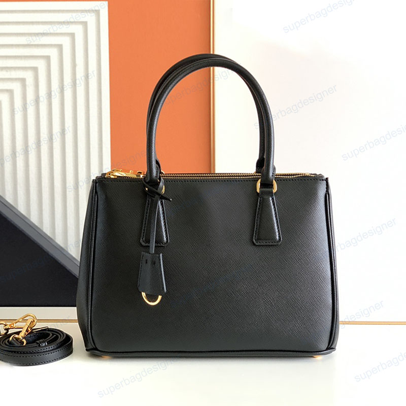 Business tote bag Luxury designer Saffiano women bags handbags large capacity mens cross body genuine leather classical fashion with top handle shoulder bags