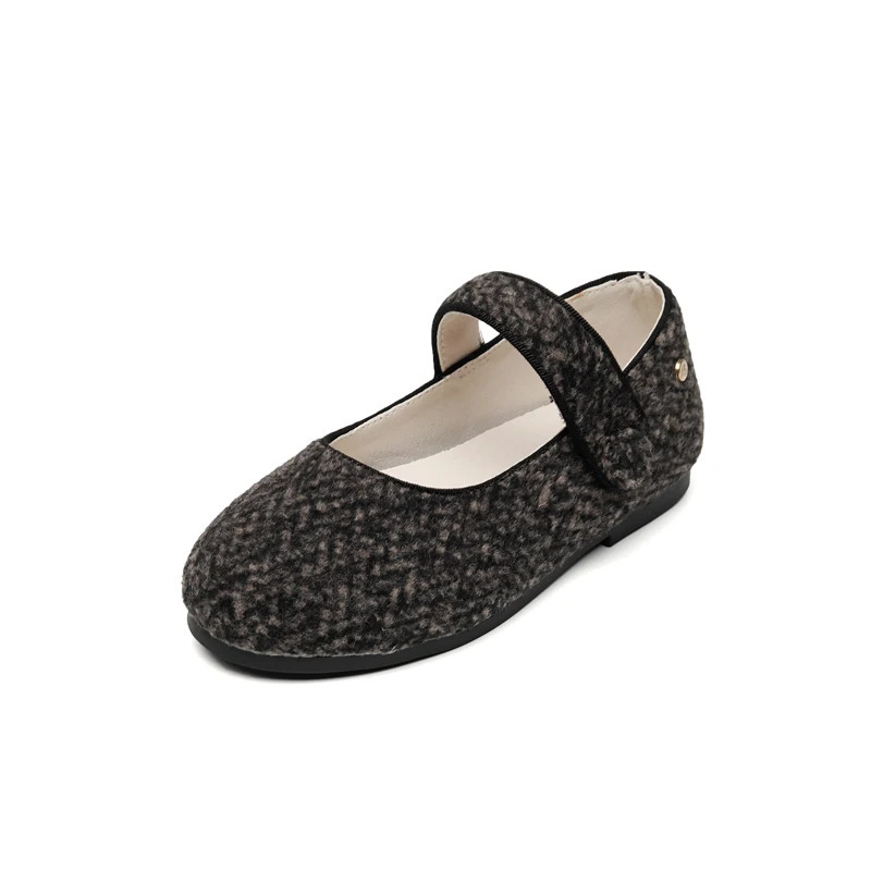 AS 2024 Kids Shoes Children Princess Shoes Baby Girls Dress Shoes Toddler Ballet Flats First Walker Fashion Shoes Mary Jane 241213