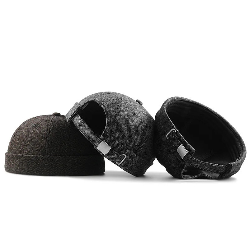 Winter Large size beret caps dad big size felt skull cap men and women hip hop plus size wool beanie hats 56-60cm 60-68cm 241214