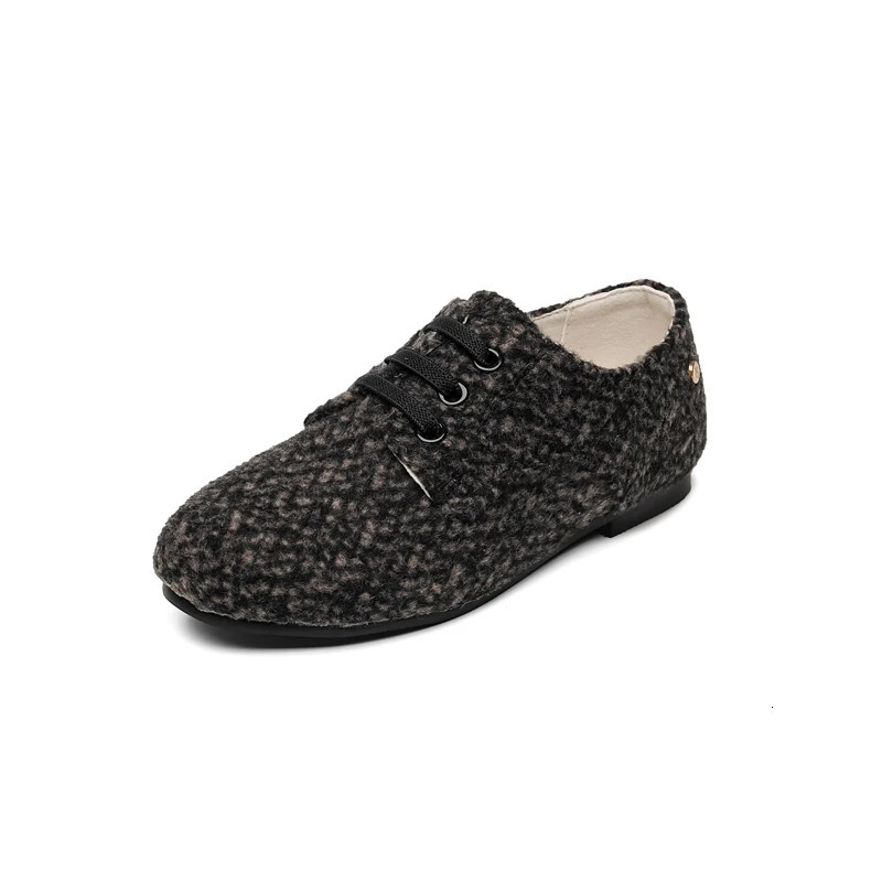 AS Kids Shoes Children Soft Casual Shoes Baby Boys Fashion Loafers Toddler Non-Skid Shoe Girls Moccasin Uniform Oxford 241213