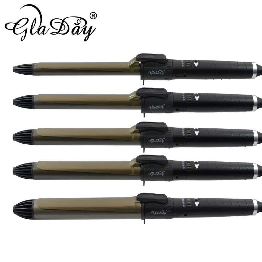 New type of rotating curling iron ceramic curling iron with clip for 360 degree rotation W241214