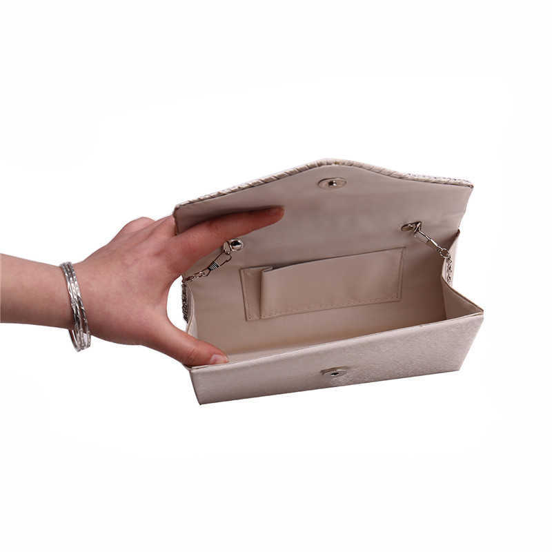 Clutch Bag High Grade Dinner Bag Ladies Evening Bag Banquet Bag Silk Diamond Envelope Bag Hand Bag 240920