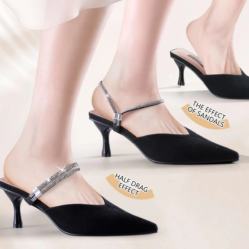 Shoe Decorations Strap Shiny Rhinestone Fixed Loose Non Slip Straps For Shoes Decor 241213