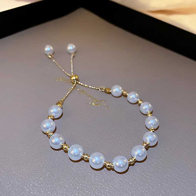 Elegant Pearl Bracelet Baroque Simulated Pearl Women Bracelet Bangles Ladies Fashion Charm Jewelry For Birtay Party GiftsXJ241214