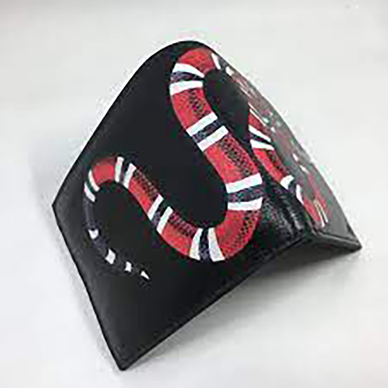Mens Wallet Leather With Wallets For Men Purse snake Tiger bee Wallet Men Wallet with box