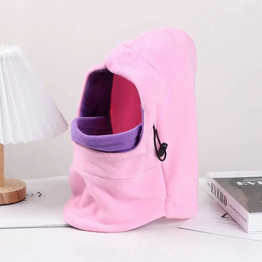 1 hot neck warm full face ski mask hat for childrens winter wool Balaclava hat for boys and girls W241213