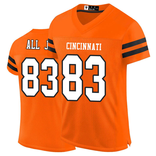#71 Mims Cities Football Jersey 78 Munoz 85 Ochocinco 91 Hendrickson 83 Erick All 88 Gesicki Hubbard Custom Jerseys
