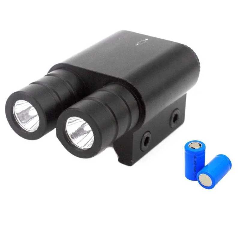Red Green Laser Sight for 20mm Rail Weapon Gun Light with Red Green Blue Dot Laser Sight Combo Pistol Torch FlashlightXJ241214