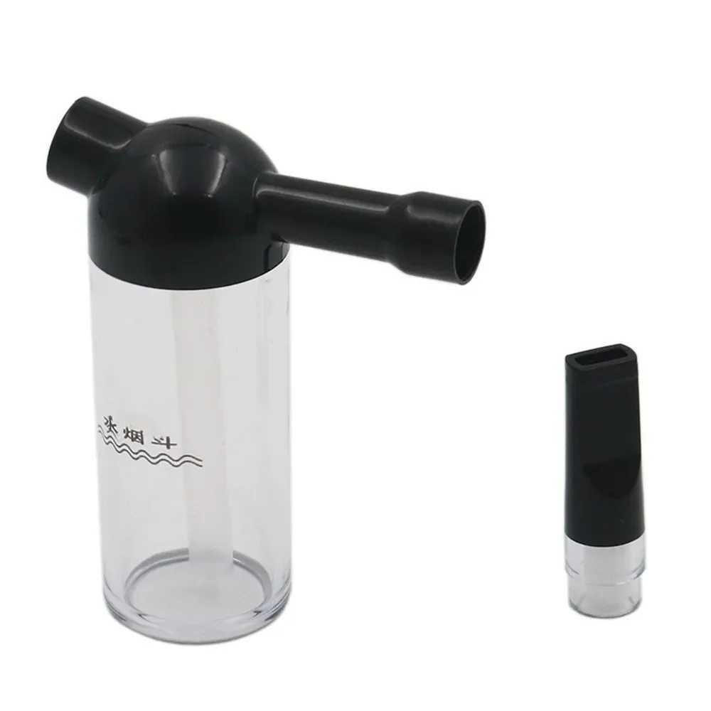 New mini pipe smoking accessories portable water filter glass hookah tube hookah bowl hookah W241214