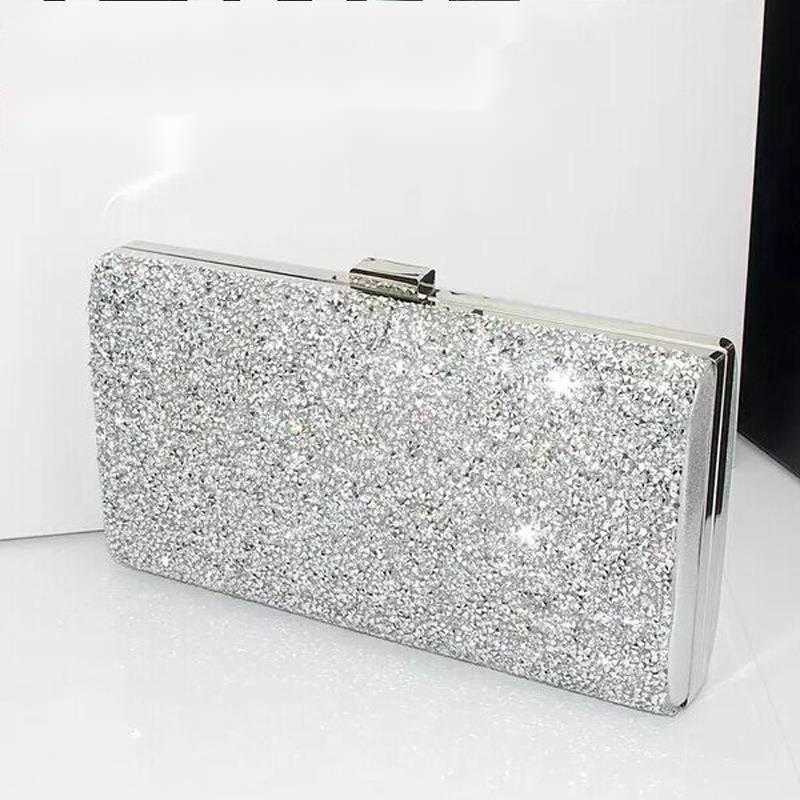 Clutch Bag Fashion Dinner Bag with Diamond Ladies Evening Bag Banquet Bag Women Tote Bag 240920