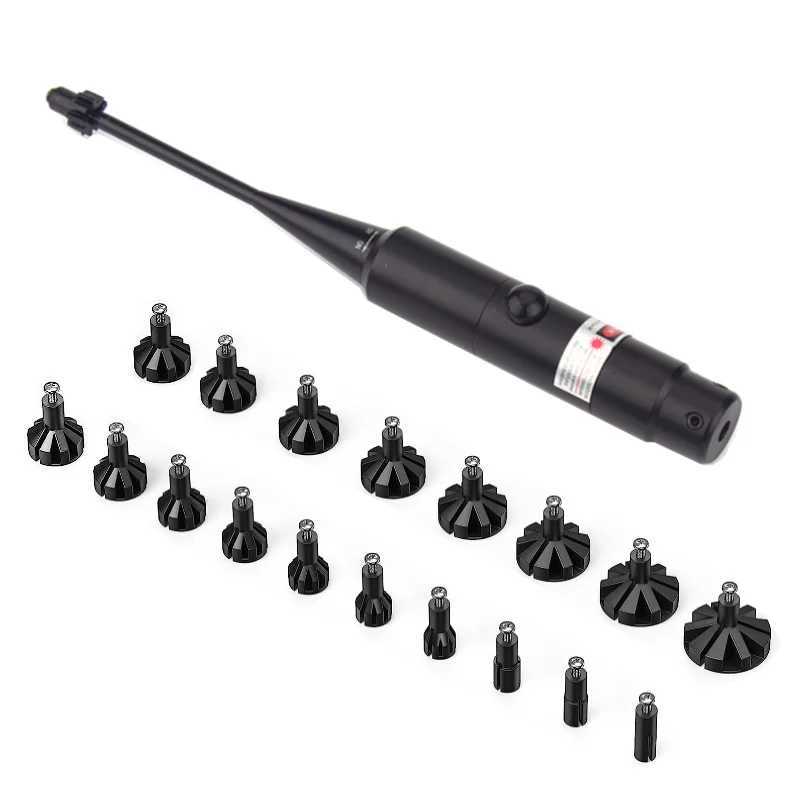 Universal Laser Bore Sight Kit for .177 .22 to .78 Caliber Rif Pistol Shotgun Boresighter CollimatorXJ241214