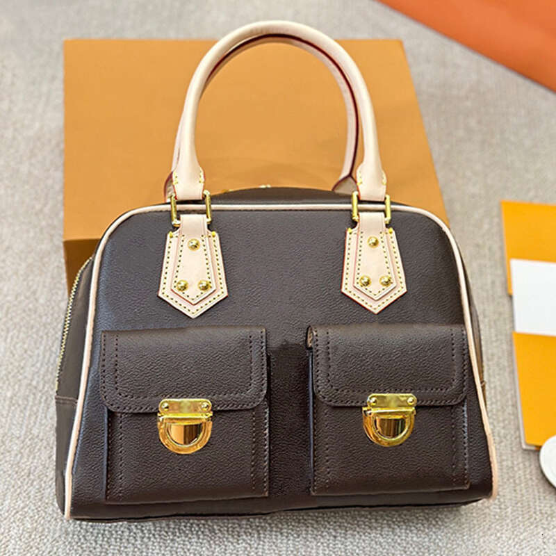 Retro Manhattan Bag designer handbags Classic Fashion Wallet Luxury crossbody bag Women's handbag Genuine leather classic letter hardware high-quality handbags