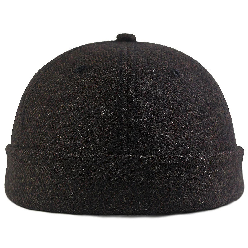 Winter Large size beret caps dad big size felt skull cap men and women hip hop plus size wool beanie hats 56-60cm 60-68cm 241214