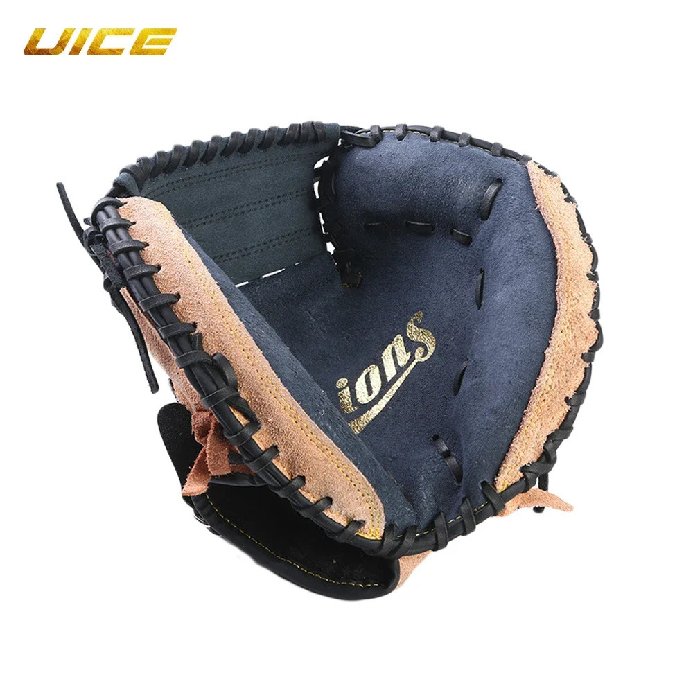 Baseball Glove Outdoor Sports Leather Baseball Catcher Glove Softball Practice Equipment Size 12.5 Left Hand for Adult Training 241213