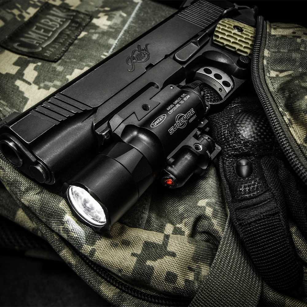 X400 Ultra D Handgun or Long Gun WeaponLight with Laser SightXJ241214
