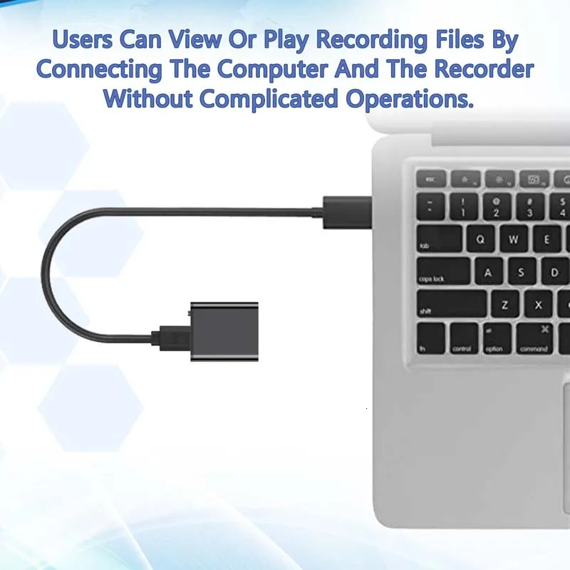 Only 0.25cm miniature voice activated recorder with built-in magnet miniature digital audio recording device Dictophone STTWUNAKE 241209