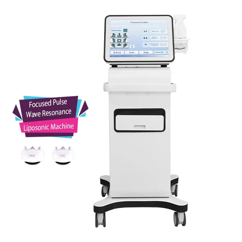 2025 Newest Lipo Body Slimming Mini Hifu 8mm 13mm Cartridges 576 Points Liposonic Machine Portable Hifu Liposonic for Beauty Body Slimming