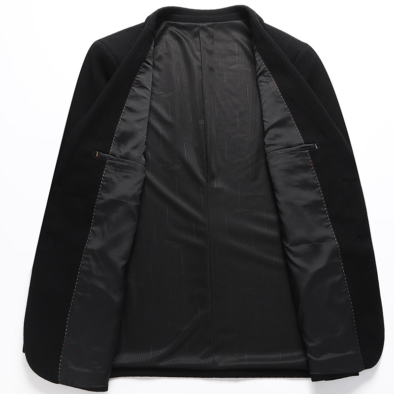 G1214New business suit jacket tops men middle-aged men's casual suits spring and autumn