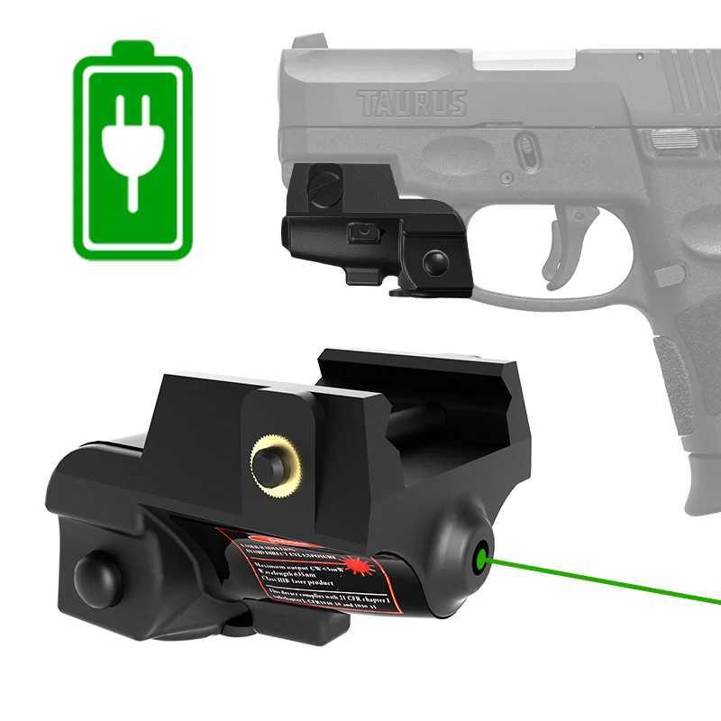 Rechargeab Taurus G2 G2C G3 G3C Pistol Green Laser Sight Self Dense Weapons Gun Laser Pointer for Picatinny Rail PistolsXJ241214