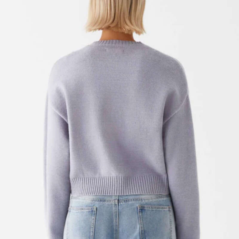 New Knitted Women's Fashion Versatile Casual Outerwear Loose Hooded Sweater Women