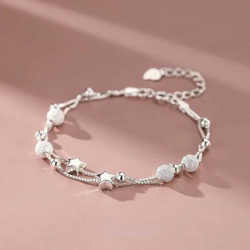 925 sterling silver Beautiful stars Bracelets for women korean fashion designer party Wedding Jewelry Holiday giftsXJ241214