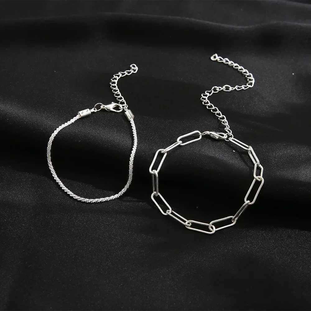 Silver Fashion Color Sparkling Adjustable Bracelets for Women Elegant Fine Bracelet New Wedding Party Jewelry GiftsXJ241214