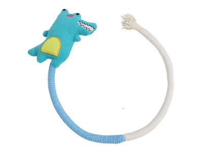 ddmySat Cat Self pleasure Soothing Plush Bite Toy Kitten Teeth Grinding Resistant Catnip Cotton Rope Teasing Stick