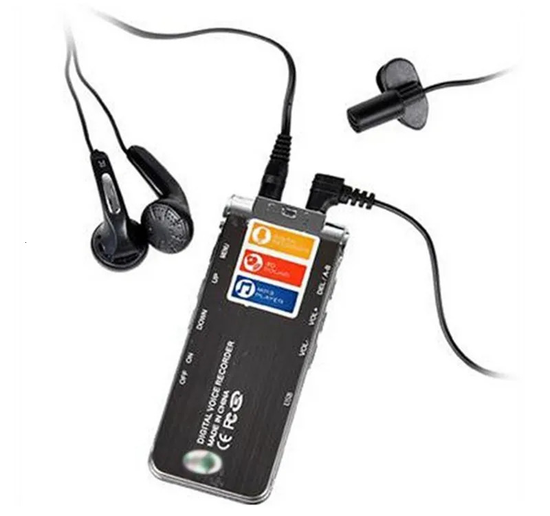 8GB Voice Recorder MP3 Player Mini Audio Recorder Professional Mini USB Flash Drive Recording Dictaphone 241225