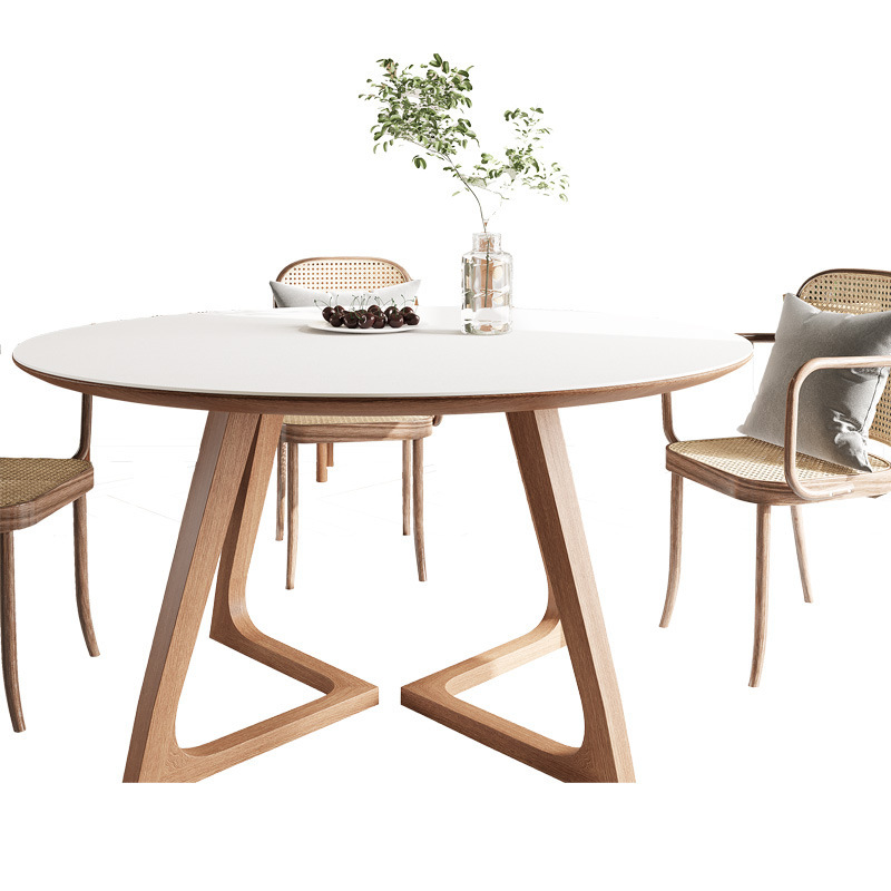 Solid Color Round Table Tablecloth, Waterproof And Oil Resistant Leather Table Cushion LN1242