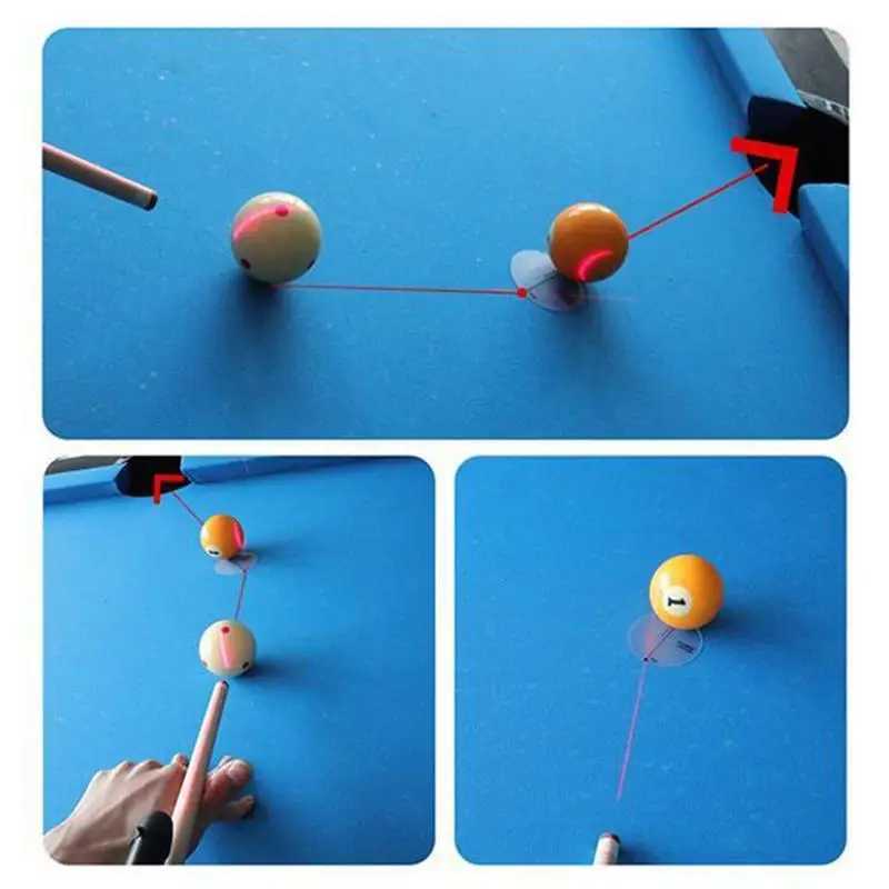 Billiard Cue Laser Sight Billiard Training Equipment Shot Action Correction Billiard Practice Device Black Eight Practice BallXJ241214