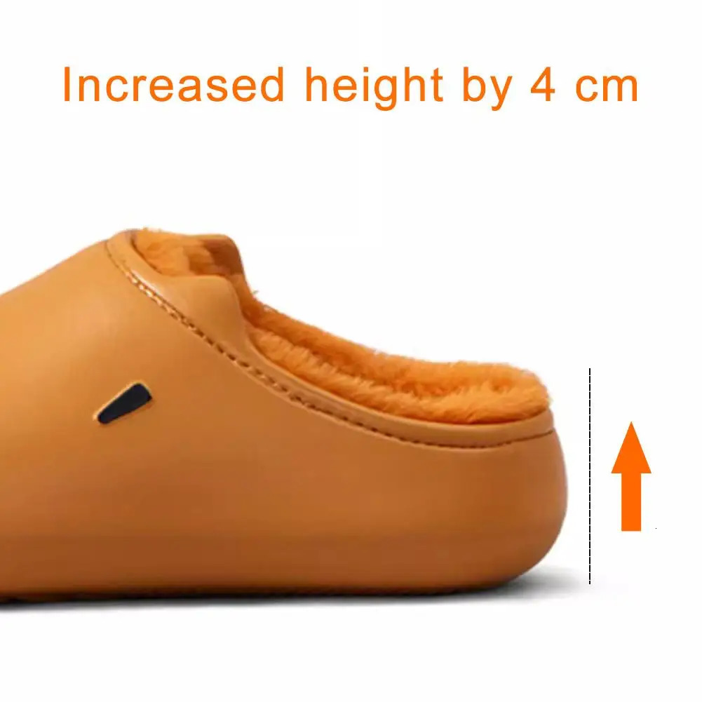 Cute Cartoon Capybara Cotton Slippers Half Wrap Heel Home Soft Nonslip Warm Breathable Indoor Plush Shoes Winter 241214