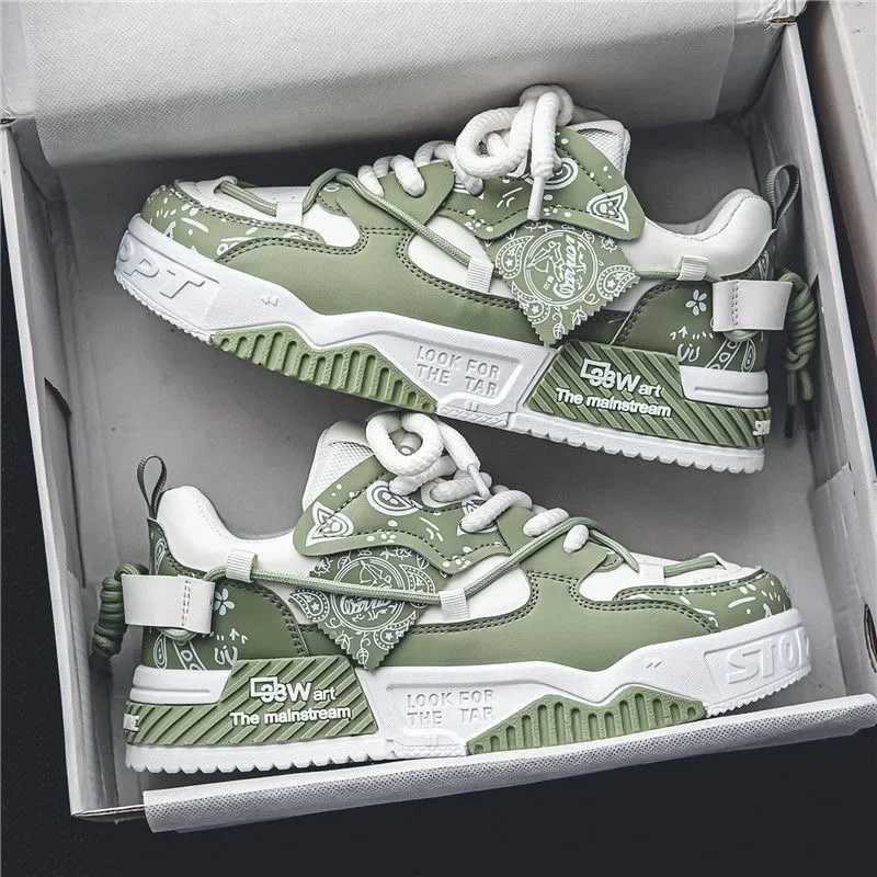 Mens Casual Shoes Designer Platform Sneakers Outdoor Running Shoes for Men Lace Up Vulcanized Shoes Tenis Zapatillas De HombreC241214