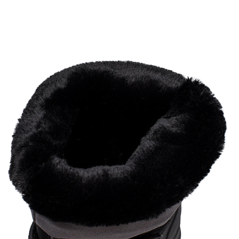 HOBIBEAR Men Winter Boots Insulated Waterproof Hiking Shoes Cold Weather Winter Shoes 241213